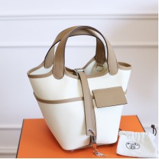 Replica Hermes Picotin Lock 18 Pocket Bag Beige Marfa Replica Hermes Cargo Picotin Lock 18 Pocket Bag