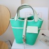 Hermes Picotin Lock 18 Pocket Bag Vert Fizz PHW