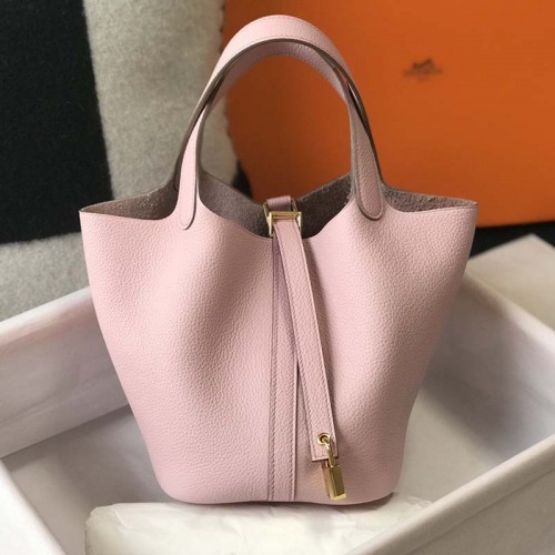 Replica Hermes Picotin Lock 22 Rose Confetti Replica Hermes Picotin Lock Bag