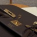 Hermes Replica Handbag Store 30 in Chocolate Togo Leather GHW