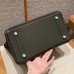 Hermes Replica Handbag Store 30 in Olive Green Togo Leather PHW