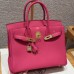 Hermes Replica Handbag Store 30 in Fuchsia Togo Leather GHW Hermes Replica Handbag Store 30 in Fuchsia Togo Leather GHW
