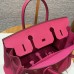Hermes Replica Handbag Store 30 in Fuchsia Togo Leather GHW Hermes Replica Handbag Store 30 in Fuchsia Togo Leather GHW