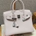 Hermes Replica Handbag Store 30 in Mauve Pale Togo Leather PHW