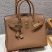 Hermes Replica Handbag Store 30 in Gold Togo Leather GHW