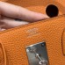 Hermes Replica Handbag Store 30 in Orange Togo Leather PHW Hermes Replica Handbag Store 30 in Orange Togo Leather PHW