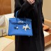 Hermes Replica Handbag Store 30 in Blue Zalige Togo Leather PHW