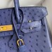 Replica Hermes Blue Iris Ostrich Replica Handbag Store 30cm Replica Hermes Ostrich Replica Handbag Store 30cm
