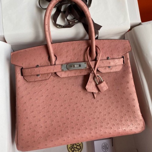 Replica Hermes Ostrich Replica Handbag Store 30cm