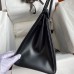 Replica Hermes Box Black Replica Handbag Store 35cm Bag