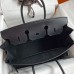 Replica Hermes Box Black Replica Handbag Store 35cm Bag