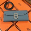 Hermes Chaine D'Ancre To Go in Blue Jean Epsom Leather PHW