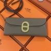 Hermes Chaine D'Ancre To Go in Etoupe Epsom Leather GHW