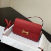 Hermes Constance Long To Go Wallet in Red Epsom Leather GHW