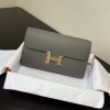Hermes Constance Long To Go Wallet in Etain Epsom Leather GHW