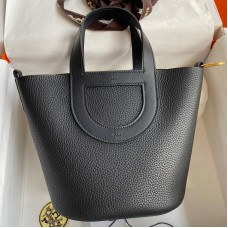 Replica Hermes In The Loop 18 Black Bag