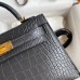Hermes Kelly Mini II 19cm Crocodile Bag Replica Replica Hermes Kelly Mini II 19cm Crocodile Bag