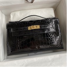 Replica Hermes Mini Kelly 22cm Crocodile Bag