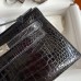 Replica Hermes Mini Kelly 22cm Crocodile Bag