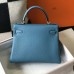 Replica Hermes Kelly 32cm Bag Blue Jean Replica Hermes Kelly 32cm Bag