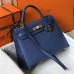 Replica Hermes Kelly 32cm Epsom Blue Jean Replica Hermes Kelly 32cm Epsom