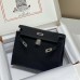 Replica Hermes Kelly Danse Evercolor Bag Black Replica Hermes Kelly Danse Bag
