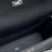 Replica Hermes Kelly Danse Evercolor Bag Black Replica Hermes Kelly Danse Bag