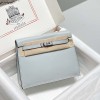 Hermes Kelly Danse Evercolor Bag Bleu Pale