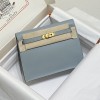 Hermes Kelly Danse Evercolor Bag Bleu Lin