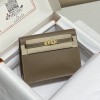 Hermes Kelly Danse Evercolor Bag Etoupe GHW