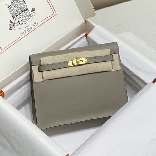 Replica Hermes Kelly Danse Evercolor Bag Grey Replica Hermes Kelly Danse Bag