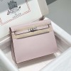 Hermes Kelly Danse Evercolor Bag Mauve Pale