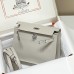 Replica Hermes Kelly Danse Evercolor Bag Pearl Gray Replica Hermes Kelly Danse Bag