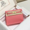Hermes Kelly Danse Evercolor Bag Rose Azelee