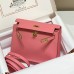Replica Hermes Kelly Danse Evercolor Bag Rose Azelee Replica Hermes Kelly Danse Bag
