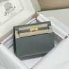 Hermes Kelly Danse Evercolor Bag Vert Amande