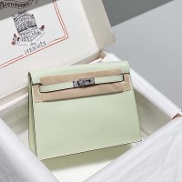 Replica Hermes Kelly Danse Evercolor Bag Vert Fizz Replica Hermes Kelly Danse Bag