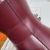 Replica Hermes Mini Medor Bag in Wine Red color
