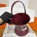 Replica Hermes Mini Medor Bag Wine Red