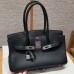 Hermes Shoulder Replica Handbag Store 29 in Black Evercolor Leather Hermes Shoulder Replica Handbag Store 29 in Black Evercolor Leather