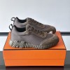 Hermes Brown Bouncing Sneaker