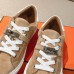 Leather heel counter of Hermes Kelly Bucket Sneaker style