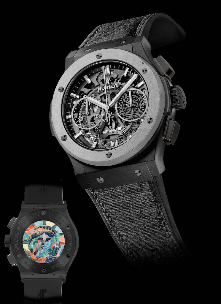 Hublot and Tristan Eaton Unveil Aerofusion Concrete Jungle Watch