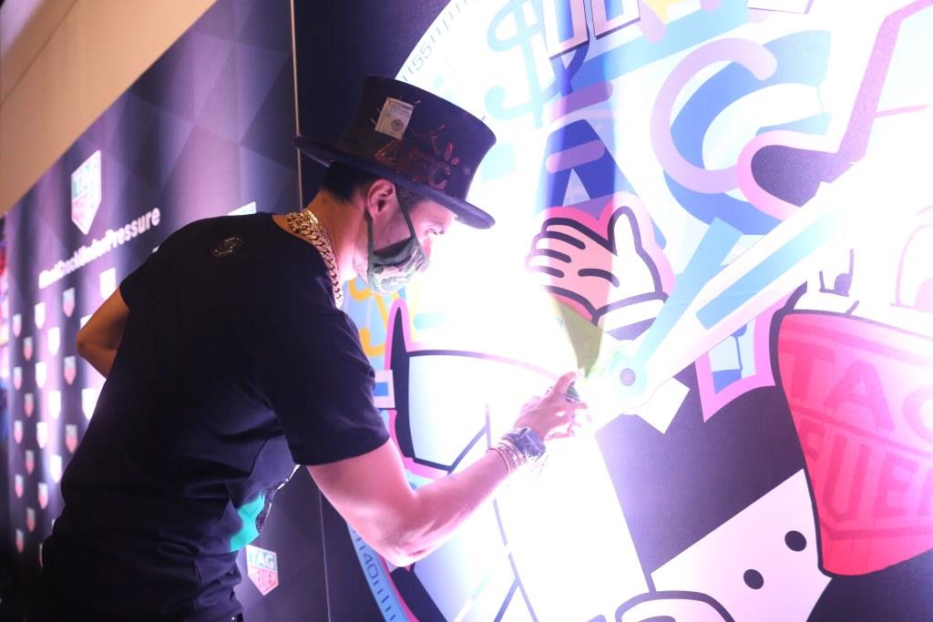 TAG Heuer And Alec Monopoly Kick Off Art Basel Miami