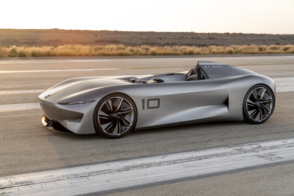 INFINITI Unveils Speedy Prototype 10 At Pebble Beach Concours D’Elegance