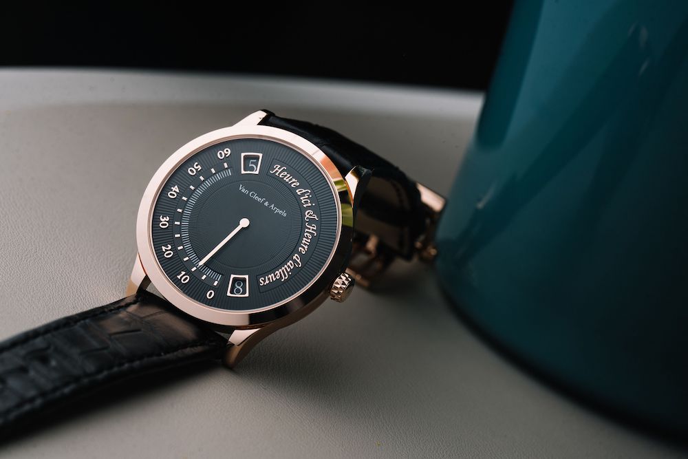 Van Cleef & Arpels Midnight Heure d’Ici & Heure d’Ailleurs; Timeless Appeal With A Twist