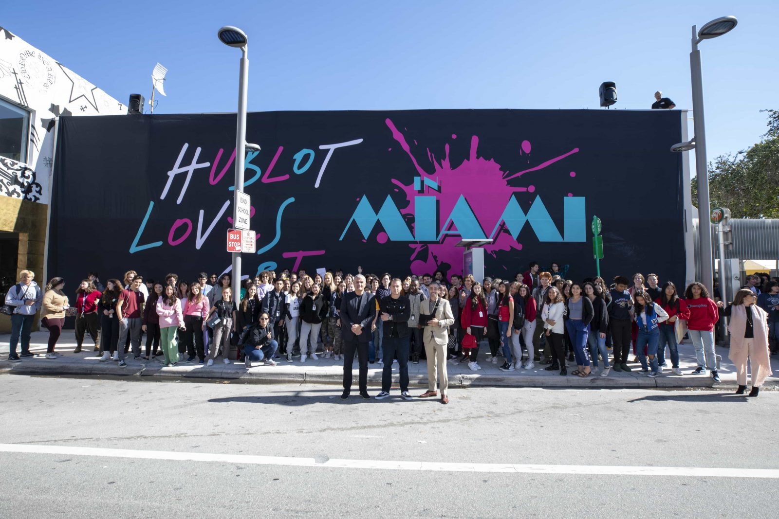 Hublot Takes Over Wynwood Walls For Private Lunch With Shepard Fairey To Celebrate Hublot Galerie MDD