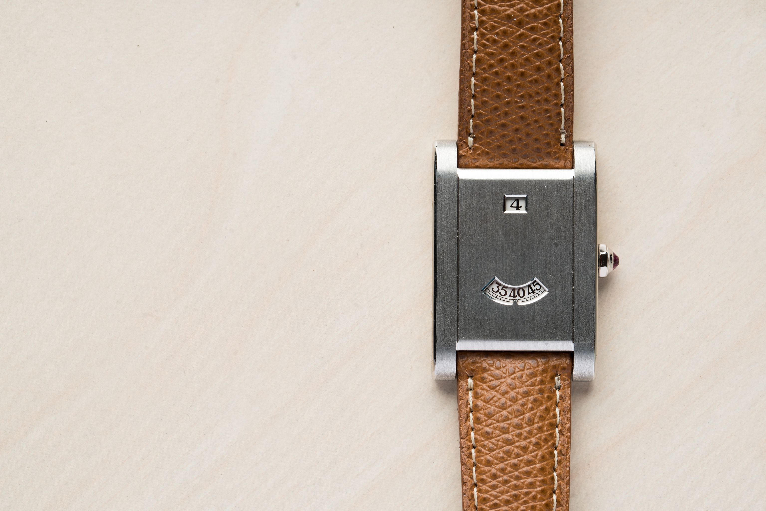 Throwback Thursday; Cartier Tank à Guichets